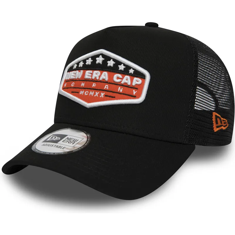 siltovka-zaoblena-cierna-snapback-patch-a-frame-new-era