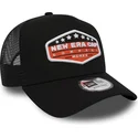 schwarze-trucker-kappe-patch-a-frame-von-new-era