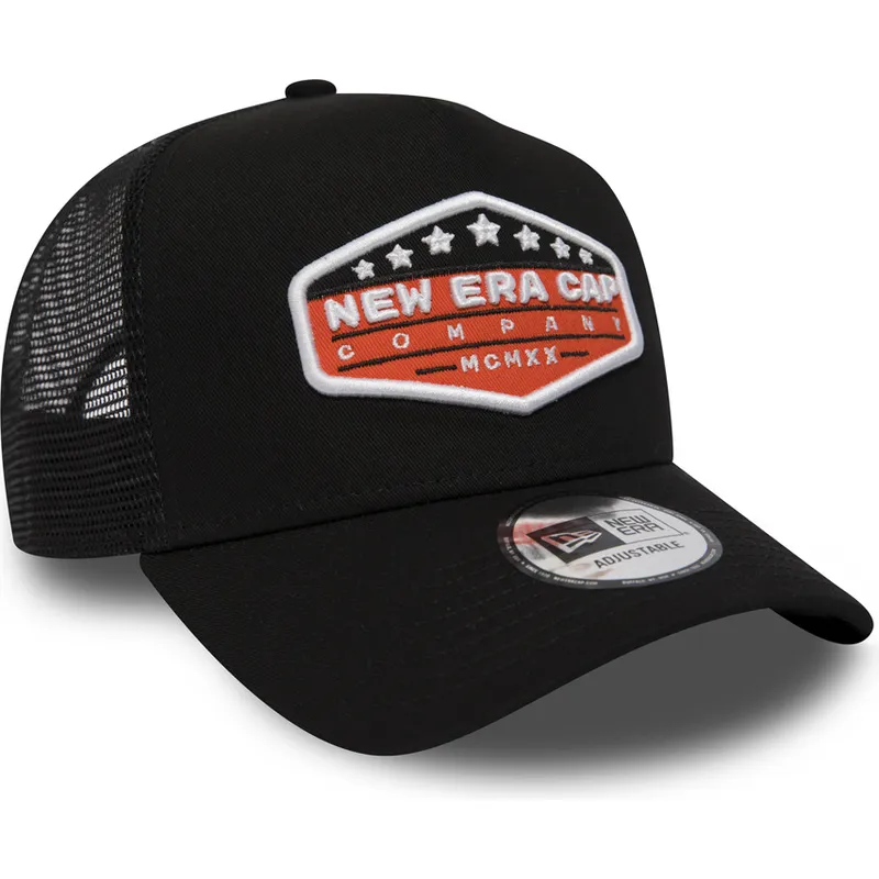 siltovka-zaoblena-cierna-snapback-patch-a-frame-new-era