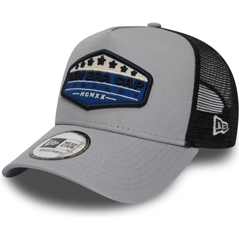 siltovka-zaoblena-siva-snapback-patch-a-frame-new-era