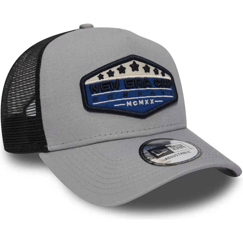 siltovka-zaoblena-siva-snapback-patch-a-frame-new-era
