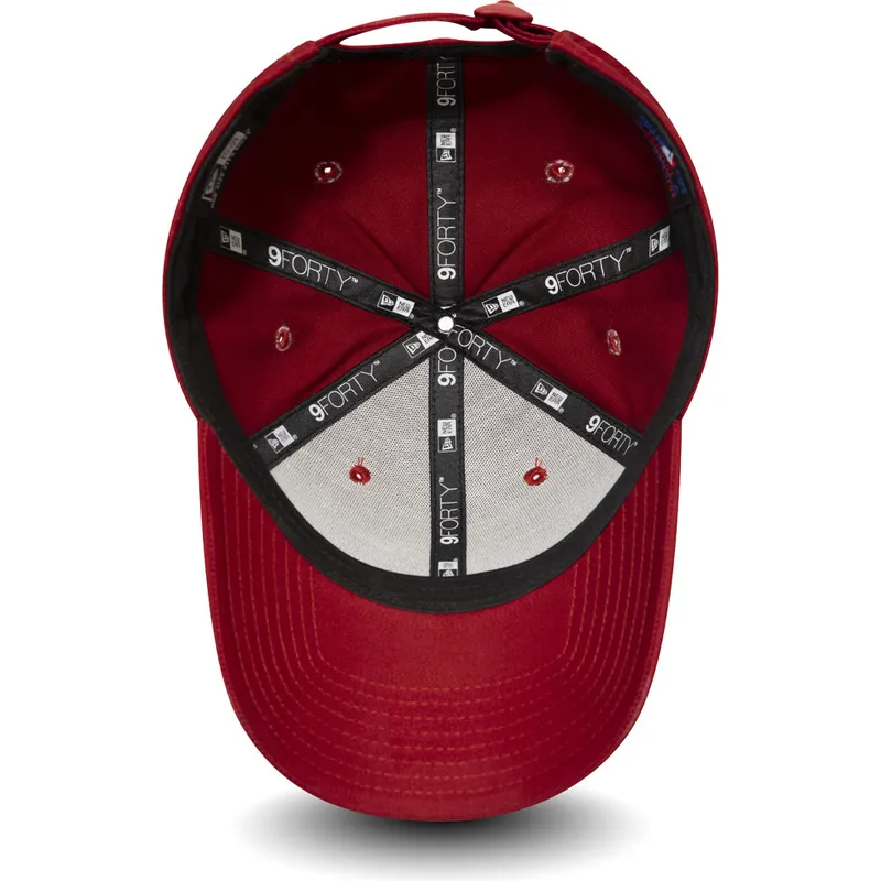 siltovka-zaoblena-cervena-nastavitelny-9forty-essential-new-york-yankees-mlb-new-era