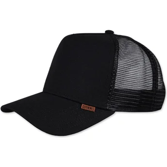 Schwarze Trucker-Cap M-Ribstop von Djinns