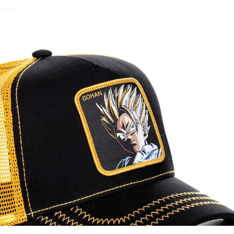 siltovka-zaoblena-cierna-snapback-super-saiyan-2-dbzsup-son-gohan-dragon-ball-capslab