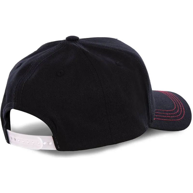 siltovka-zaoblena-cierna-snapback-knub-knuckles-the-echidna-sonic-the-hedgehog-capslab