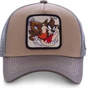 siltovka-zaoblena-hneda-snapback-tasmansky-diabol-looney-tunes-capslab