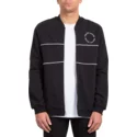 volcom-black-thrifter-zip-through-sweatshirt-schwarz