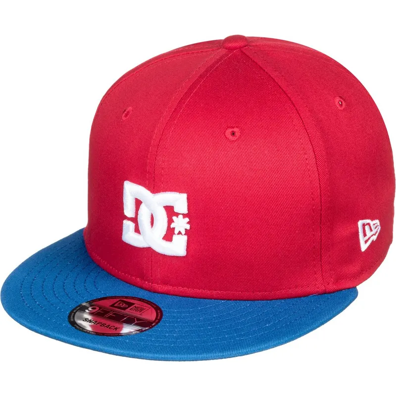 siltovka-rovna-cervena-snapback-empire-fielder-dc-shoes