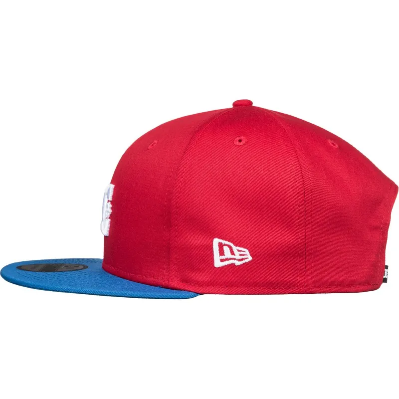siltovka-rovna-cervena-snapback-empire-fielder-dc-shoes