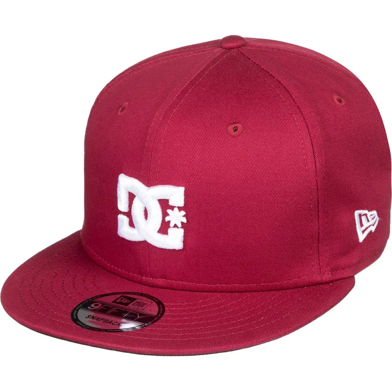 siltovka-rovna-cervena-snapback-empire-fielder-dc-shoes