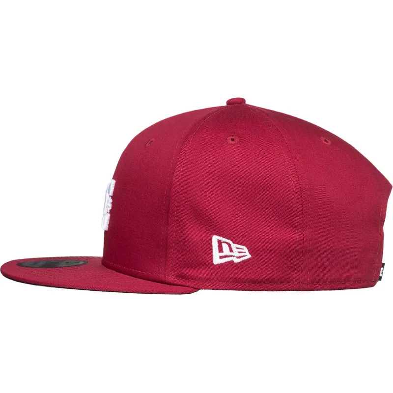 siltovka-rovna-cervena-snapback-empire-fielder-dc-shoes