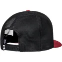siltovka-zaoblena-cervena-snapback-vested-up-dc-shoes