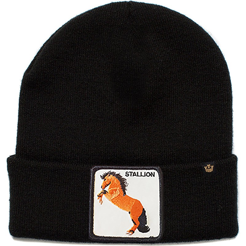 goorin-bros-big-horse-beanie-mutze-schwarz