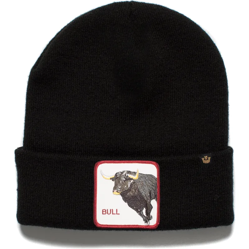 schwarze-mutze-big-bull-stier-von-goorin-bros