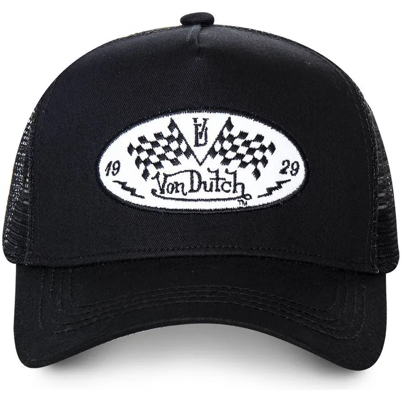 siltovka-zaoblena-cierna-snapback-dam-bla-von-dutch