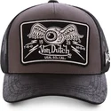 siltovka-zaoblena-siva-snapback-damaged-von-dutch
