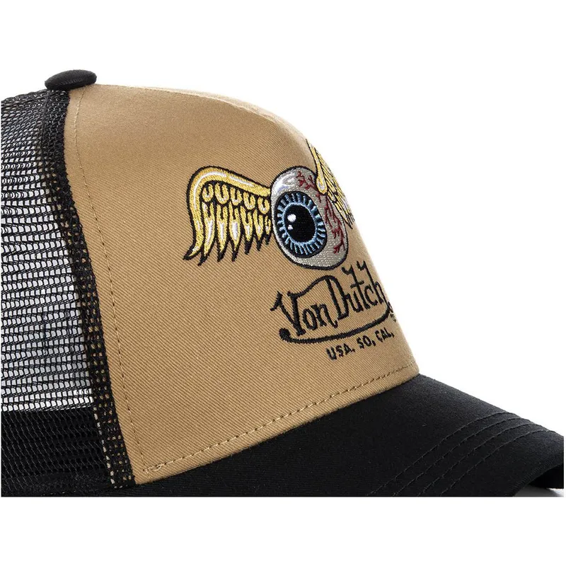 siltovka-zaoblena-hneda-snapback-mou-von-dutch