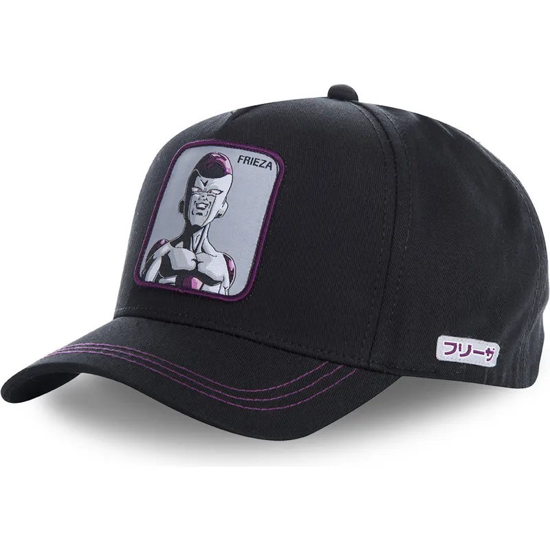 siltovka-zaoblena-cierna-snapback-frec-frieza-dragon-ball-capslab
