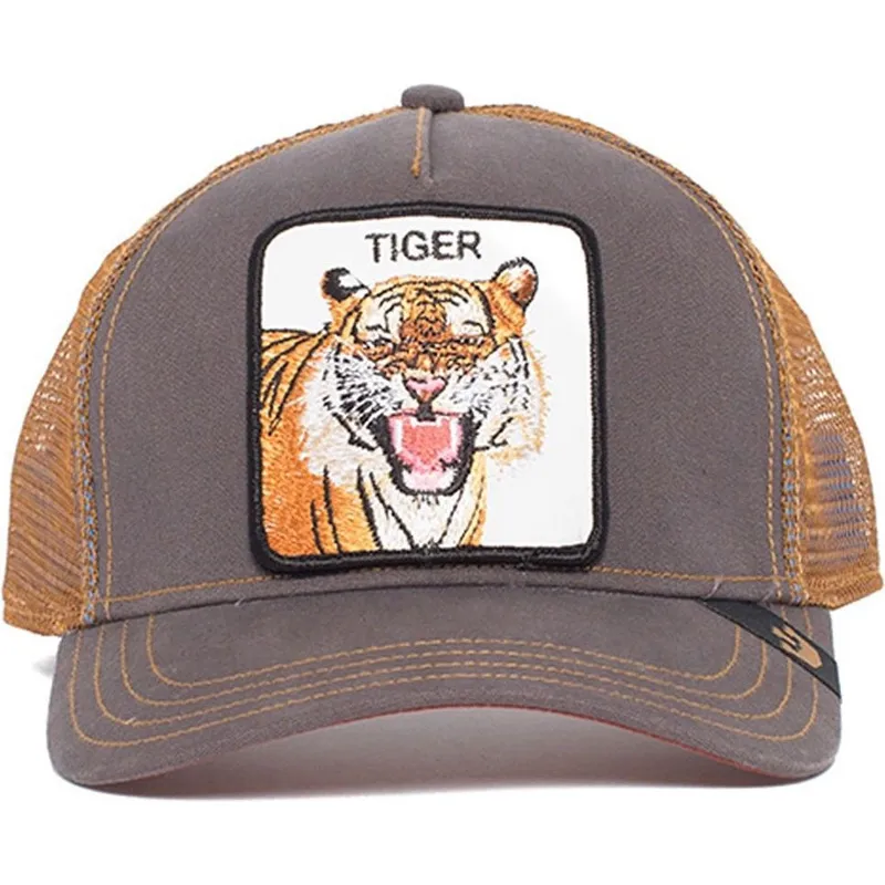 siltovka-zaoblena-hneda-snapback-eye-of-the-tiger-the-farm-goorin-bros