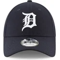 verstellbare-9forty-the-league-kappe-in-marineblau-der-detroit-tigers-mlb-von-new-era