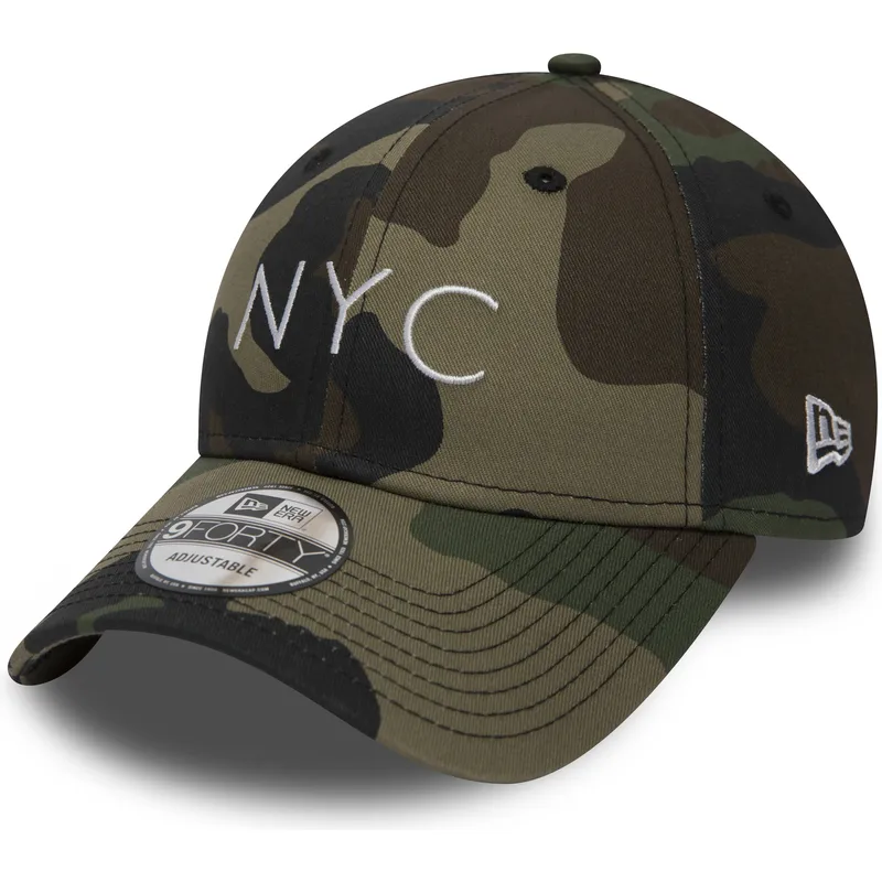 verstellbare-9forty-essential-nyc-camouflage-kappe-mit-gebogenem-schirm-von-new-era