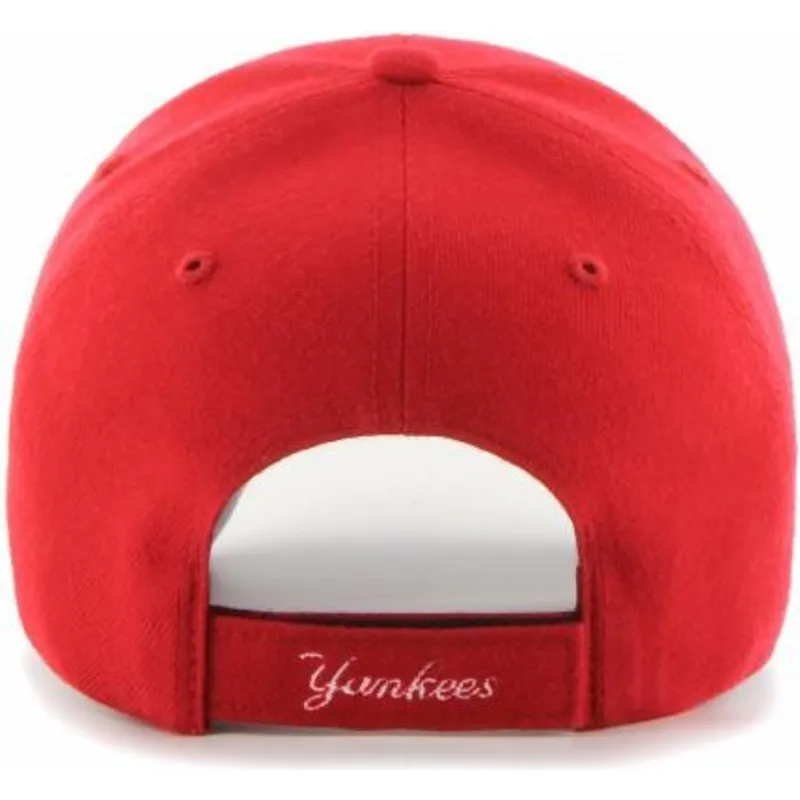 siltovka-zaoblena-cervena-nastavitelny-pre-deti-mvp-new-york-yankees-mlb-47-brand