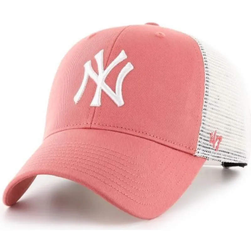 siltovka-zaoblena-cervena-snapback-mvp-flagship-new-york-yankees-mlb-47-brand