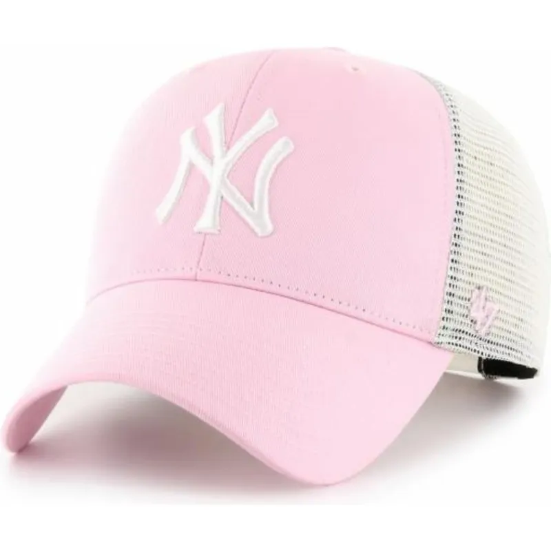 siltovka-zaoblena-ruzova-snapback-mvp-flagship-new-york-yankees-mlb-47-brand
