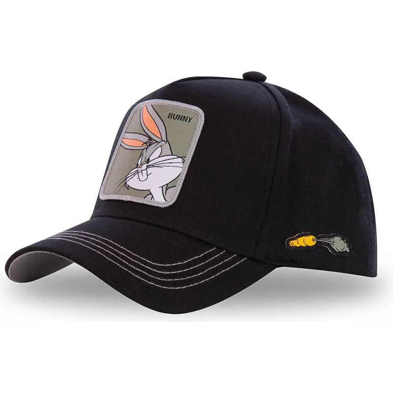 cap-zaoblena-black-snapback-bugs-bunny-looney-tunes-capslab cap-zaoblena-black-snapback-bugs-bunny-looney-tunes-capslab