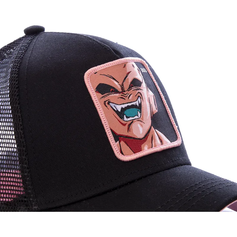 siltovky-zaoblena-kamionista-cierna-snapback-kid-buu-buu-dragon-ball-kid-buu-dragon-ball-capslab