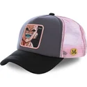 siltovka-zaoblena-siva-snapback-rosa-buu3m-kid-buu-dragon-ball-capslab