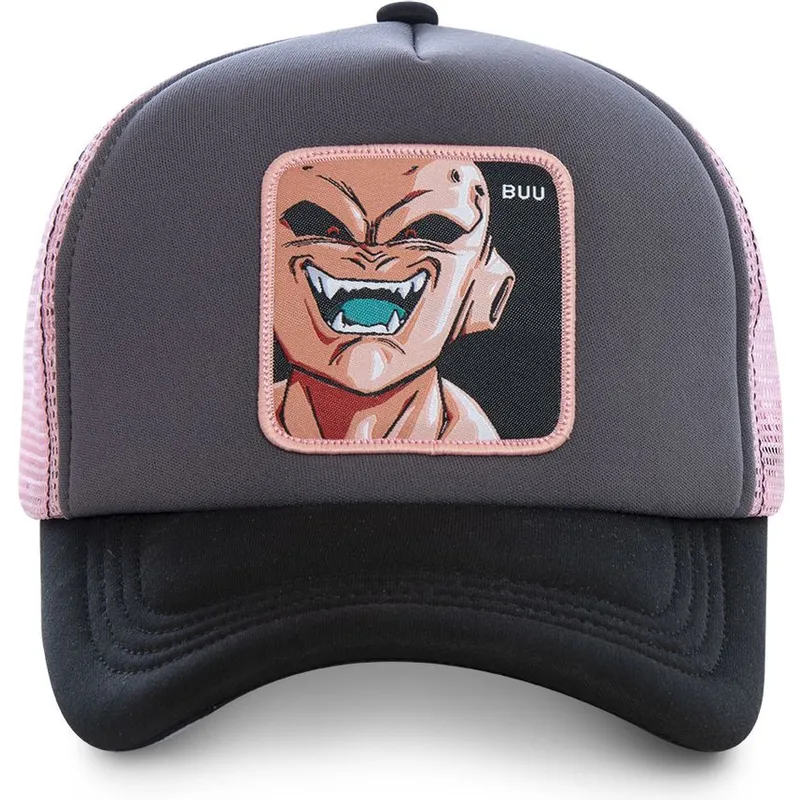 siltovka-zaoblena-siva-snapback-rosa-buu3m-kid-buu-dragon-ball-capslab