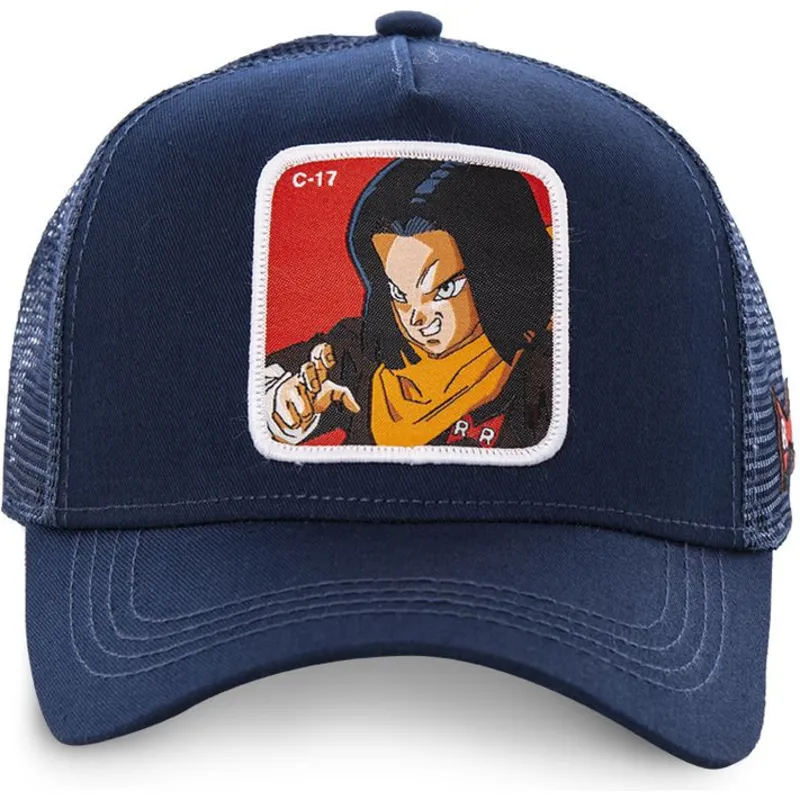 siltovka-zaoblena-tmavomodra-snapback-androide-c17a-c-17-dragon-ball-capslab