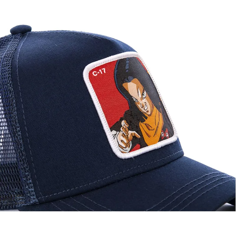 siltovka-zaoblena-tmavomodra-snapback-androide-c17a-c-17-dragon-ball-capslab