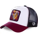 siltovka-zaoblena-biely-snapback-kam7-majster-roshi-dragon-ball-capslab