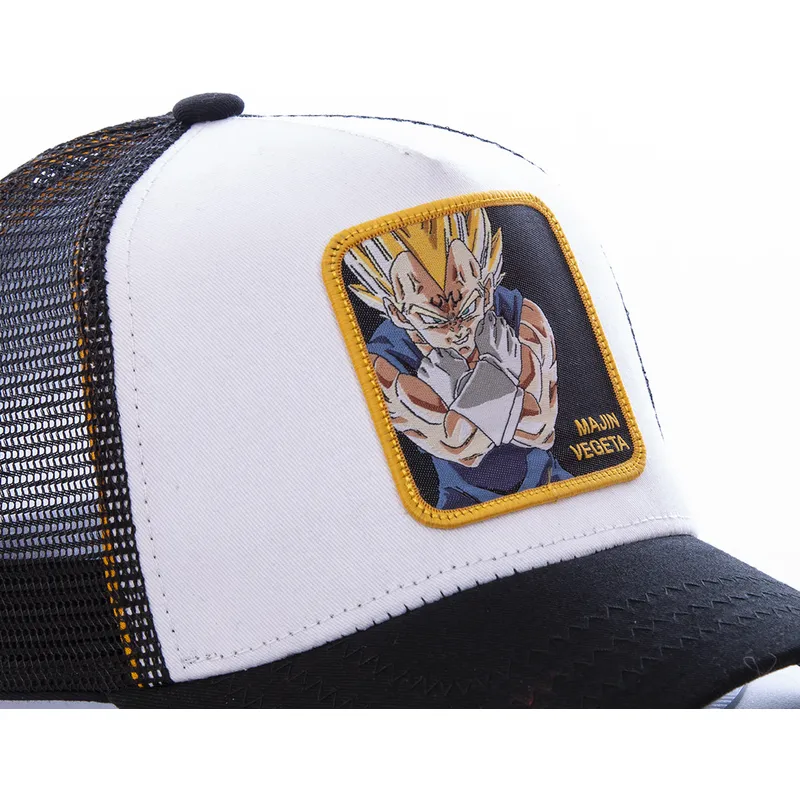 siltovka-zaoblena-biely-snapback-majin-mv4-vegeta-dragon-ball-capslab
