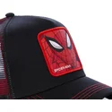 siltovka-zaoblena-cierna-snapback-spi2-spider-man-marvel-comics-capslab