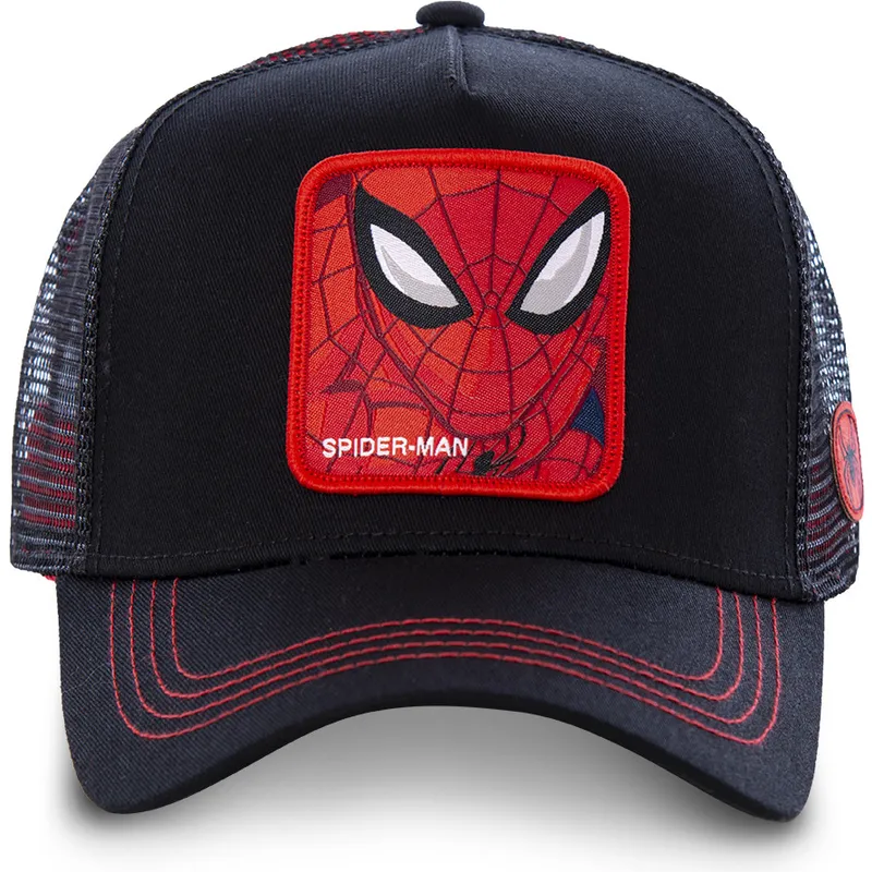 siltovka-zaoblena-cierna-snapback-spi2-spider-man-marvel-comics-capslab
