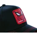 siltovka-zaoblena-cierna-snapback-spi3-spider-man-marvel-comics-capslab