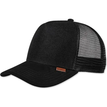 Šiltovky zaoblená kamionista čierna snapback Suelin Djinns