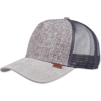 Šiltovka zaoblená sivá snapback Suelin Djinns