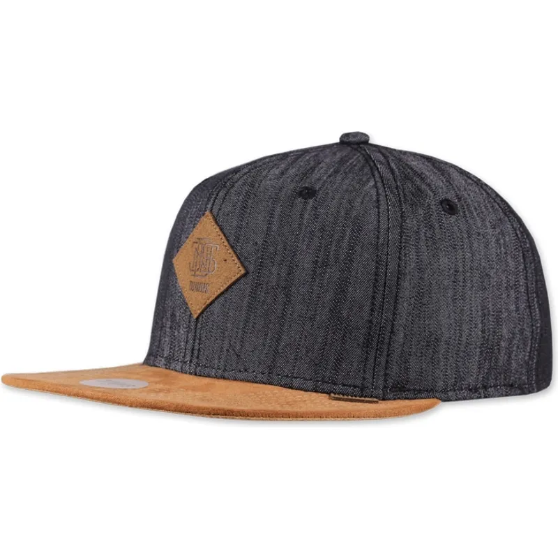 siltovka-rovna-cierna-snapback-linen-2015-djinns