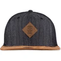 siltovka-rovna-cierna-snapback-linen-2015-djinns