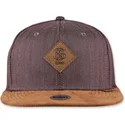 siltovka-rovna-hneda-snapback-linen-2015-djinns