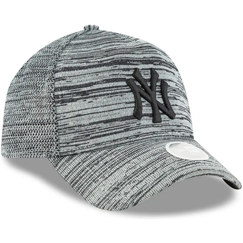 siltovka-zaoblena-siva-snapback-ajustable-9forty-engineered-fit-new-york-yankees-mlb-new-era