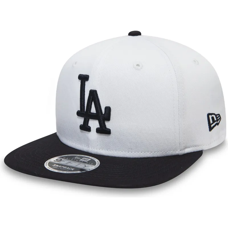 siltovka-rovna-biely-snapback-pre-deti-9fifty-contrast-crown-los-angeles-dodgers-mlb-new-era