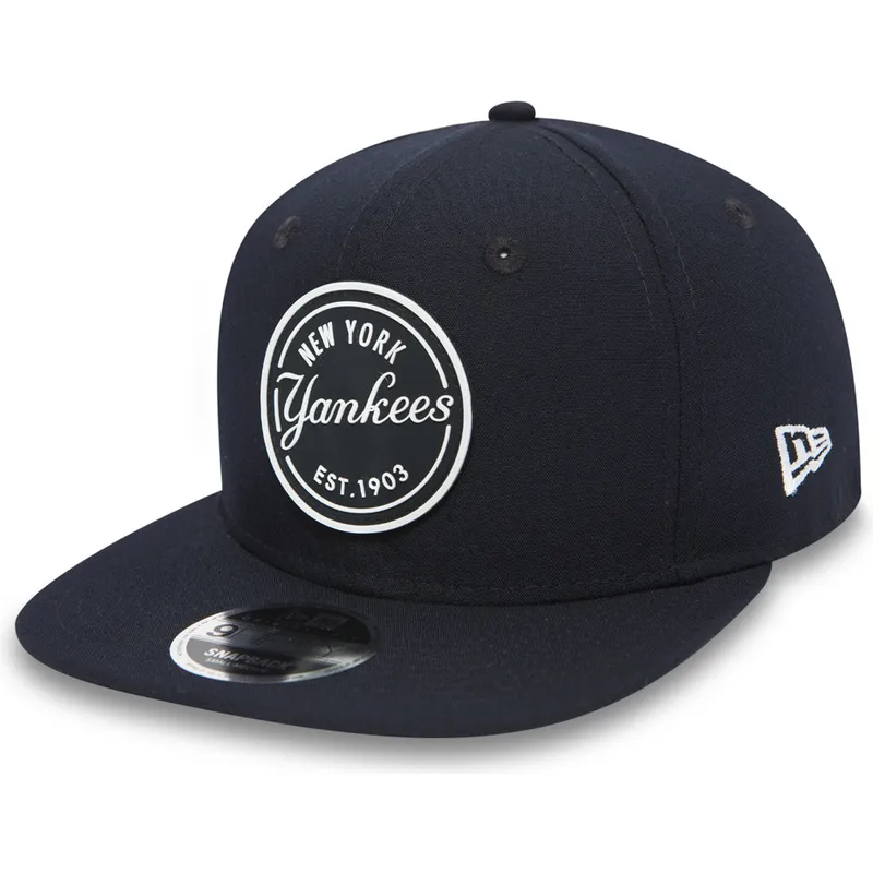 siltovka-rovna-cierna-snapback-9fifty-rubber-emblem-new-york-yankees-mlb-new-era