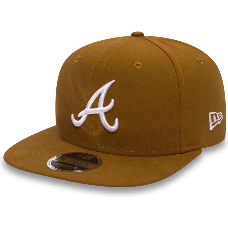 siltovka-rovna-hneda-snapback-9fifty-essential-lightweight-atlanta-braves-mlb-new-era