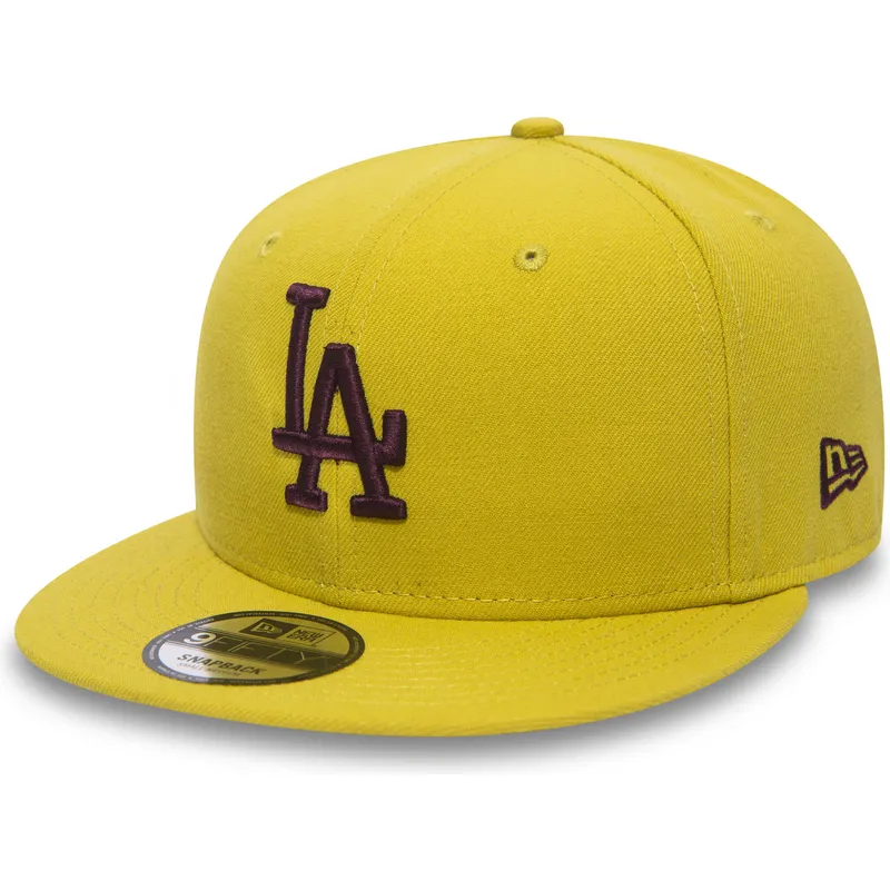 siltovka-rovna-zlta-snapback-9fifty-essential-league-los-angeles-dodgers-mlb-new-era