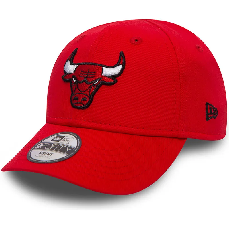 siltovka-zaoblena-cervena-nastavitelny-pre-deti-9forty-essential-chicago-bulls-nba-new-era